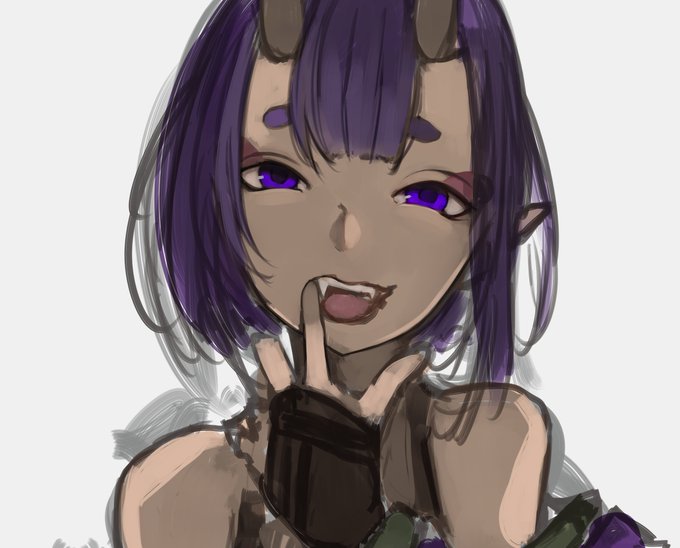 SAIに戻したらいい顔になった気がする。 