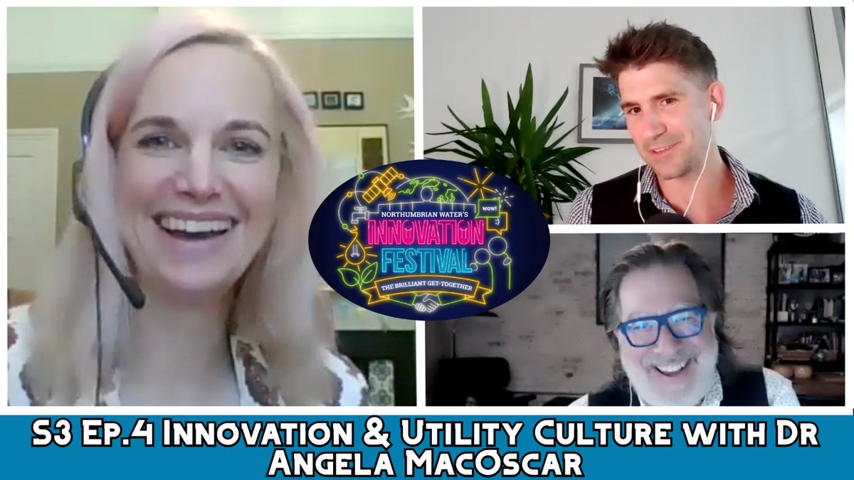 🎙️ Wellington boots required for this episode! 

<a href="/AMacoscar/">Angela MacOscar</a>, Head of #Innovation, <a href="/NorthumbrianH2O/">Northumbrian Water</a>, joins <a href="/will_sarni/">WillSarni</a> &amp; <a href="/TomFWater/">Tom Freyberg 🌊</a> to discuss culture change and taking the Innovation Festival down under to <a href="/SydneyWaterNews/">Sydney Water</a> + much more!

Watch now 👉 youtu.be/r8H7SCh9KJI