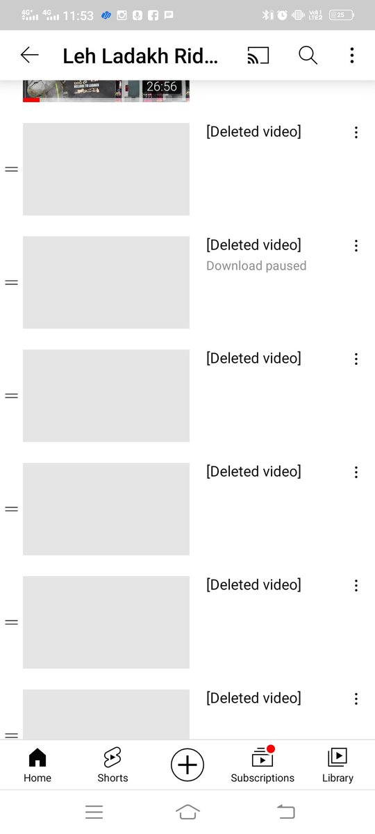 VamsiReddyVlogs's tweet photo. Hello there,
I am Vamsi Reddy from Vamsi Reddy vlogs. I noticed that 32 videos are missing in my channel recently.. latest videos are not showing in my channel. Please help me out with this issue.@YouTubeIndia @YouTube @YouTubeCreators @YouTube @TeamYouTube #vamsireddyvlogs https://t.co/7THWlnHmgh