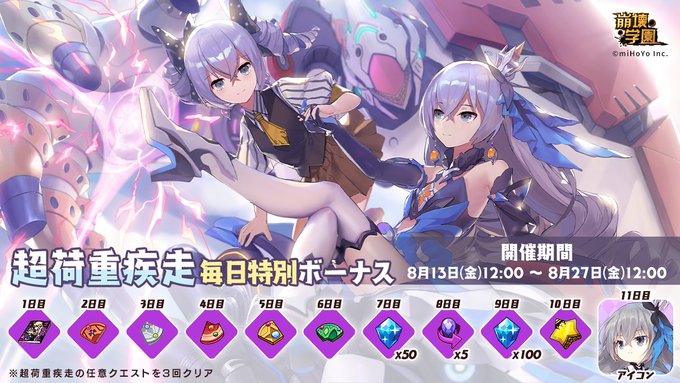 崩壊学園公式 S Recent Tweets 9 Whotwi Graphical Twitter Analysis