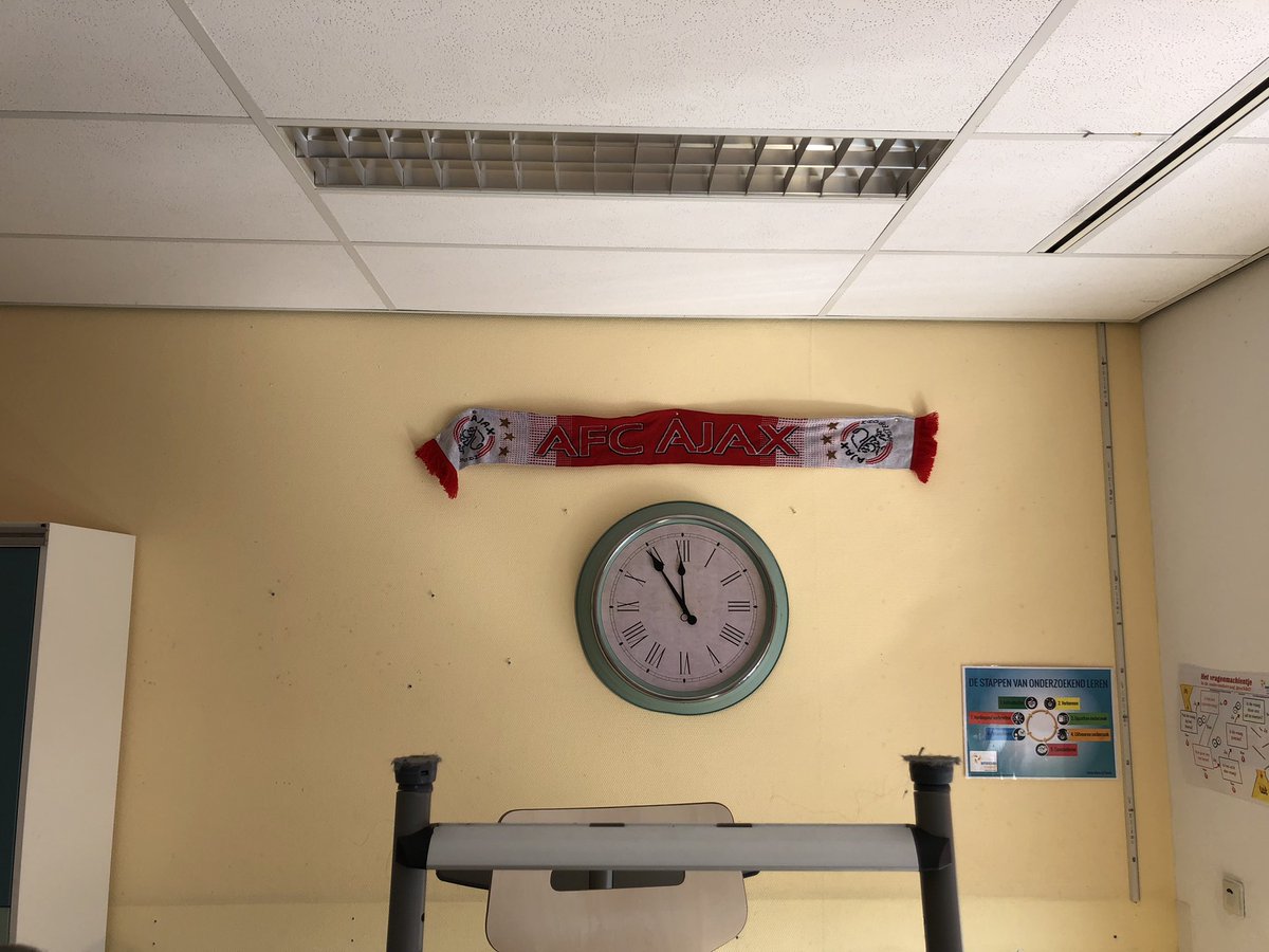 Zo, ik vind de klas zo prima ingericht..