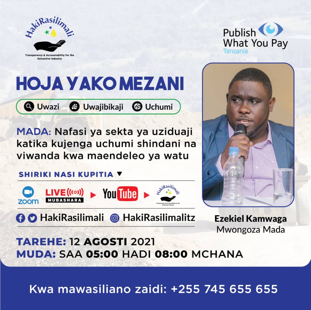 #HojaYakoMezani 

"Nafasi ya sekta ya uziduaji katika kujenga uchumi shindani na viwanda kwa maendeleo ya watu"

YouTube youtu.be/z1mVB5qAQCQ 
Mwongozaji <a href="/ezekiel_kamwaga/">Ezekiel ‘Top Pen’ Kamwaga</a>