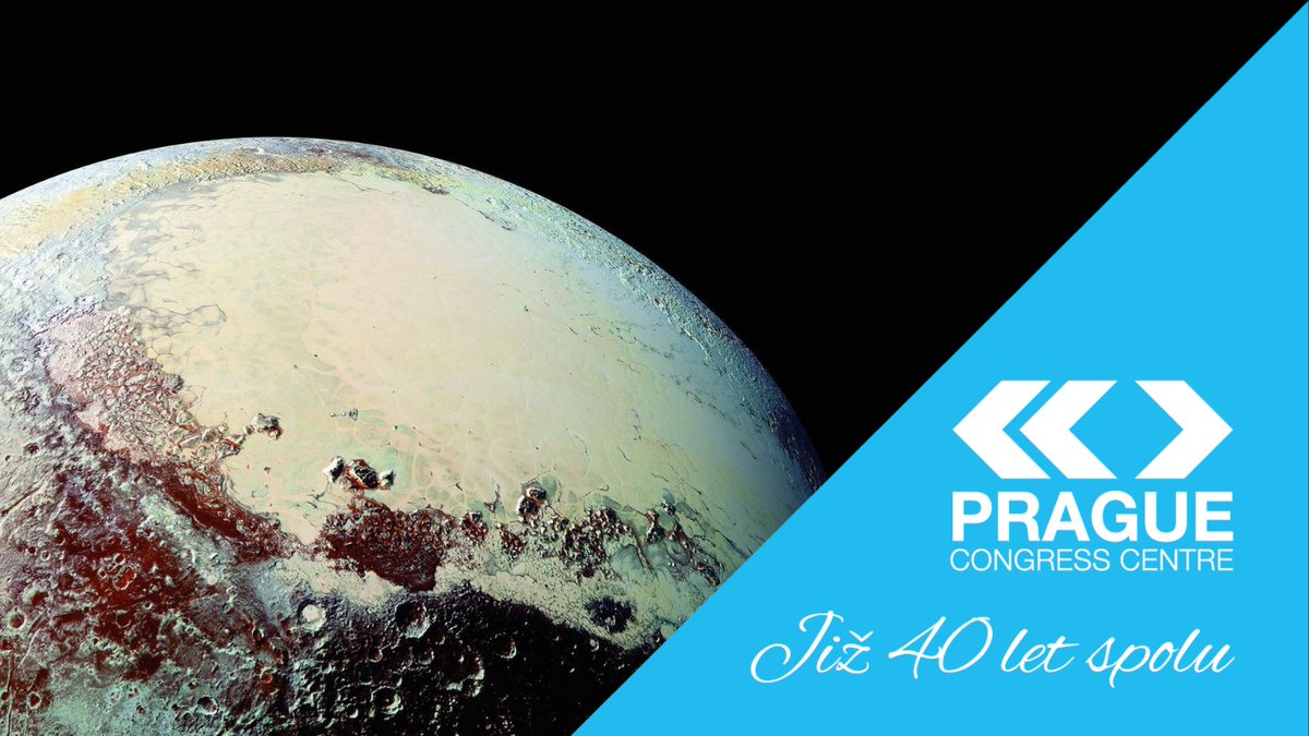 Dnešní #TBT věnujeme vesmíru a planetě Pluto.
Až do valného shromáždění Mezinárodní astronomické unie, konaného v roce 2006 u nás v PCC, bylo Pluto planetou. Následně bylo zařazeno mezi trpasličí planety. Její průměr je jen 2 376,6 km.
#universe #wemakeevents #jiz40letspolu