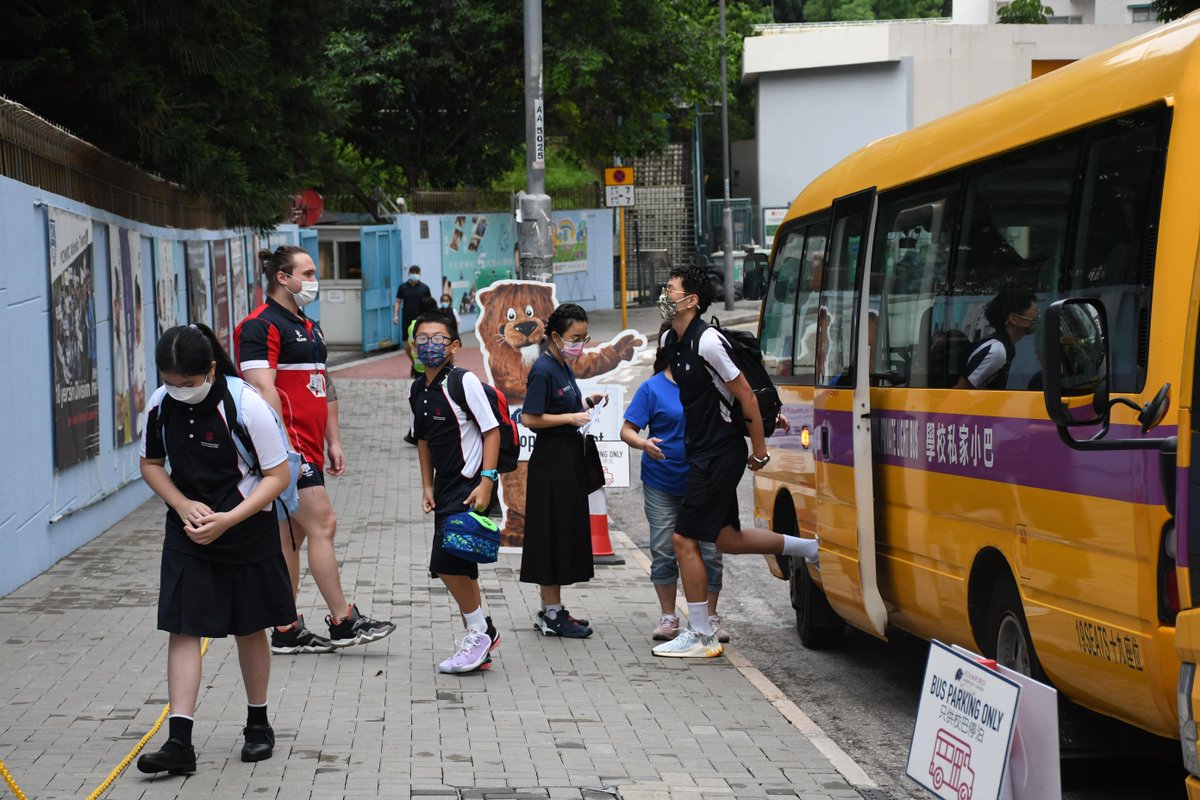 It was exciting to welcome students back to school today.  They were happy to be back after the Summer, and meet their new teachers and classmates! 
#StamfordHK #firstdayofschool #learning #education  #StamfordStrong #newschoolyear