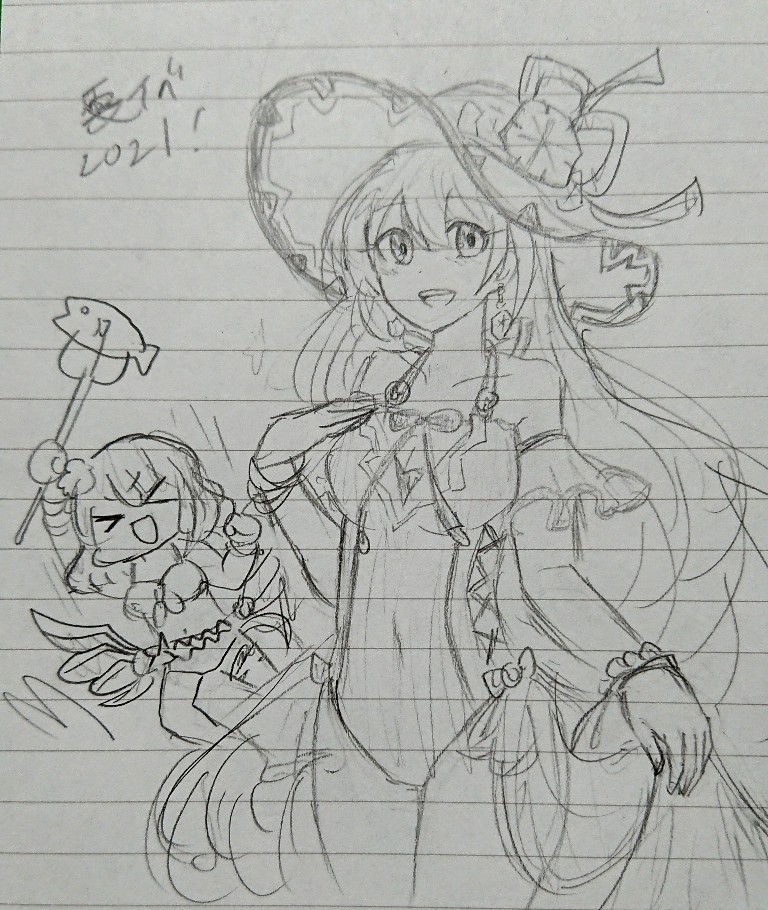 ソフィとクロカ祈願
#イリモフプロジェクト 