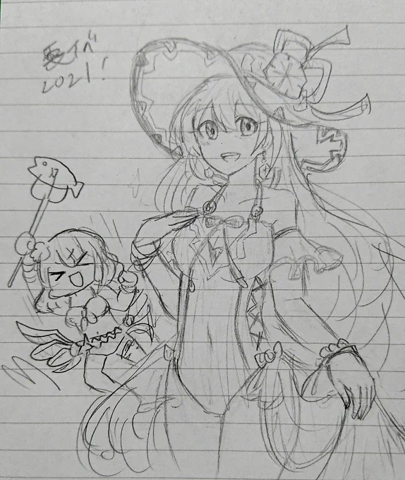 ソフィとクロカ祈願
#イリモフプロジェクト 