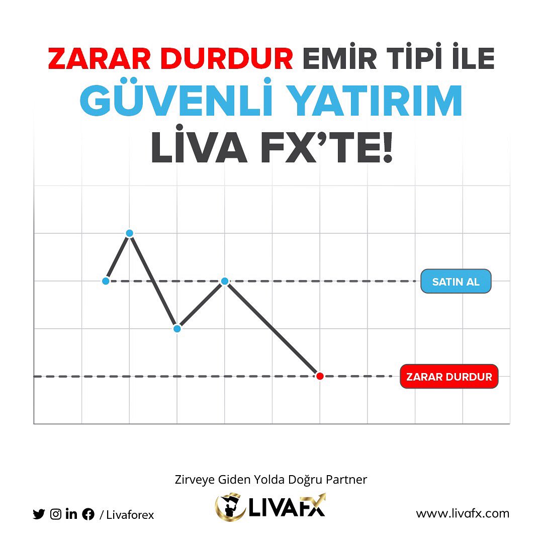 LivaForex's tweet photo. Zarar durdur emir tipi ile güvenli yatırım LivaFx'te!

#Livafxdoğruadres https://t.co/cjDt2wUVra