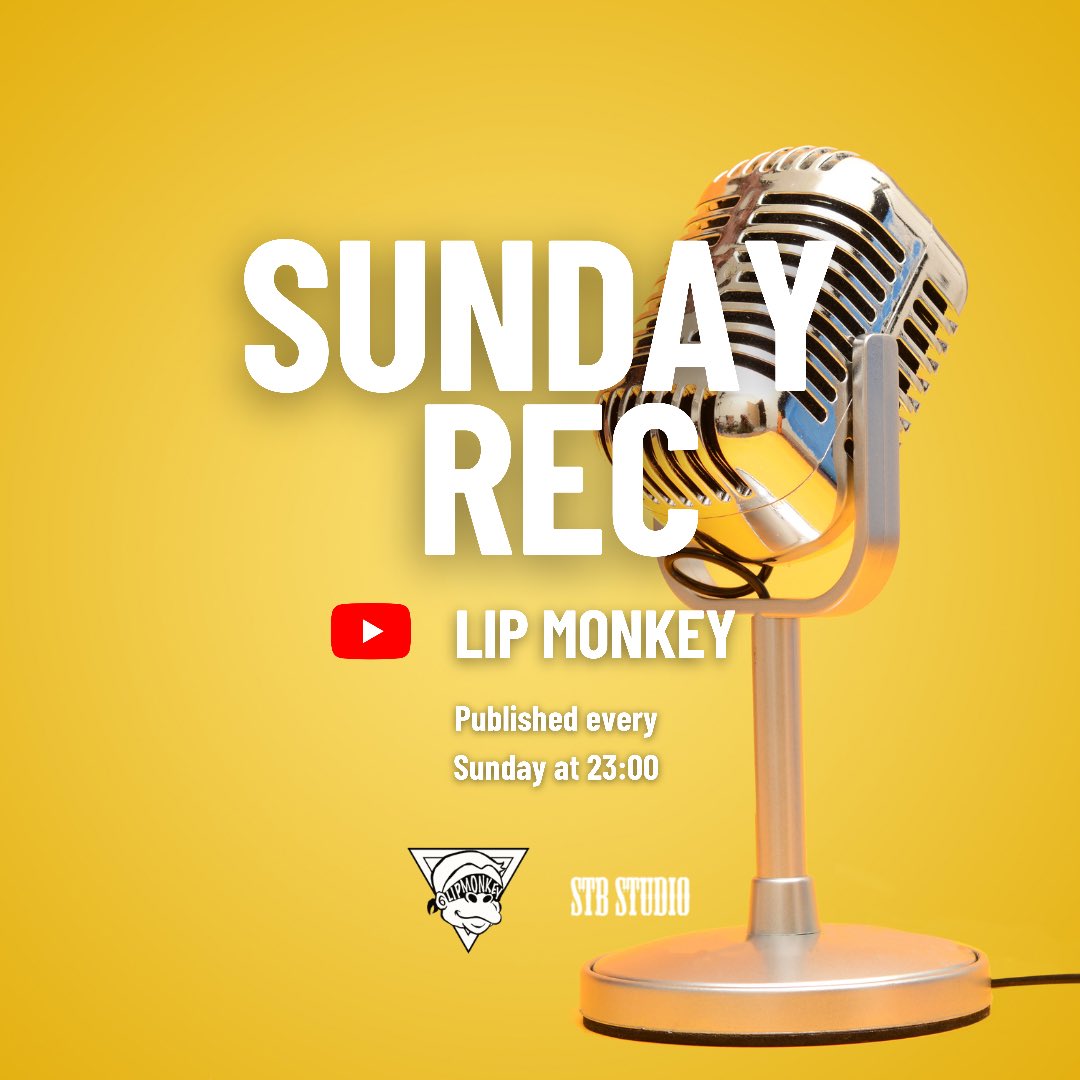 lip_monkey's tweet photo. 【SUNDAY REC】
YouTubeチャンネル
LIP MONKEYの新しいコンテンツ🔥
※ひとつの空間に毎週違ったゲストを招待し、
アーティスト達のパフォーマンスを
LIVE形式でお届けする新番組!
初回はアーティストは
Foolsdayboy - Stuck in🔥
#YouTube
#STBstudio
#LIPMONKEY
#SUNDAYREC
#RAP
#日本語ラップ https://t.co/zb4rKryMW7