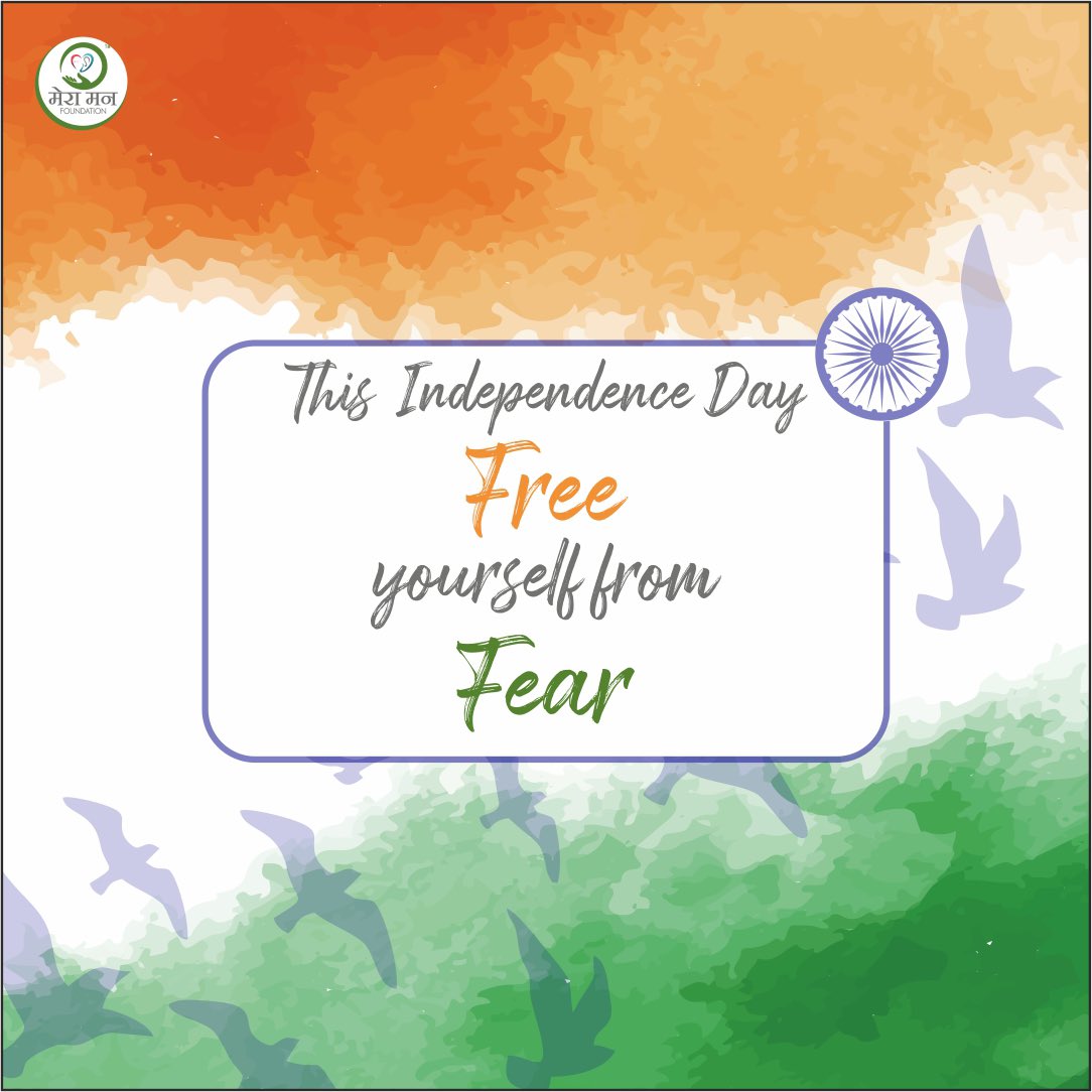 MeraMann_India's tweet photo. Fear is an emotion, just let it go and emerge into your confident self… move from caterpillar to butterfly !!

Stay tuned for more exciting announcements.

#freedom #mentalhealth #mentalhealthawareness #mentalhealthmatters #freeyourmind https://t.co/G8p2SCQ65m