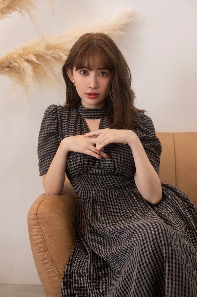 her lip to Striped Midi Dress   M sizeレディース