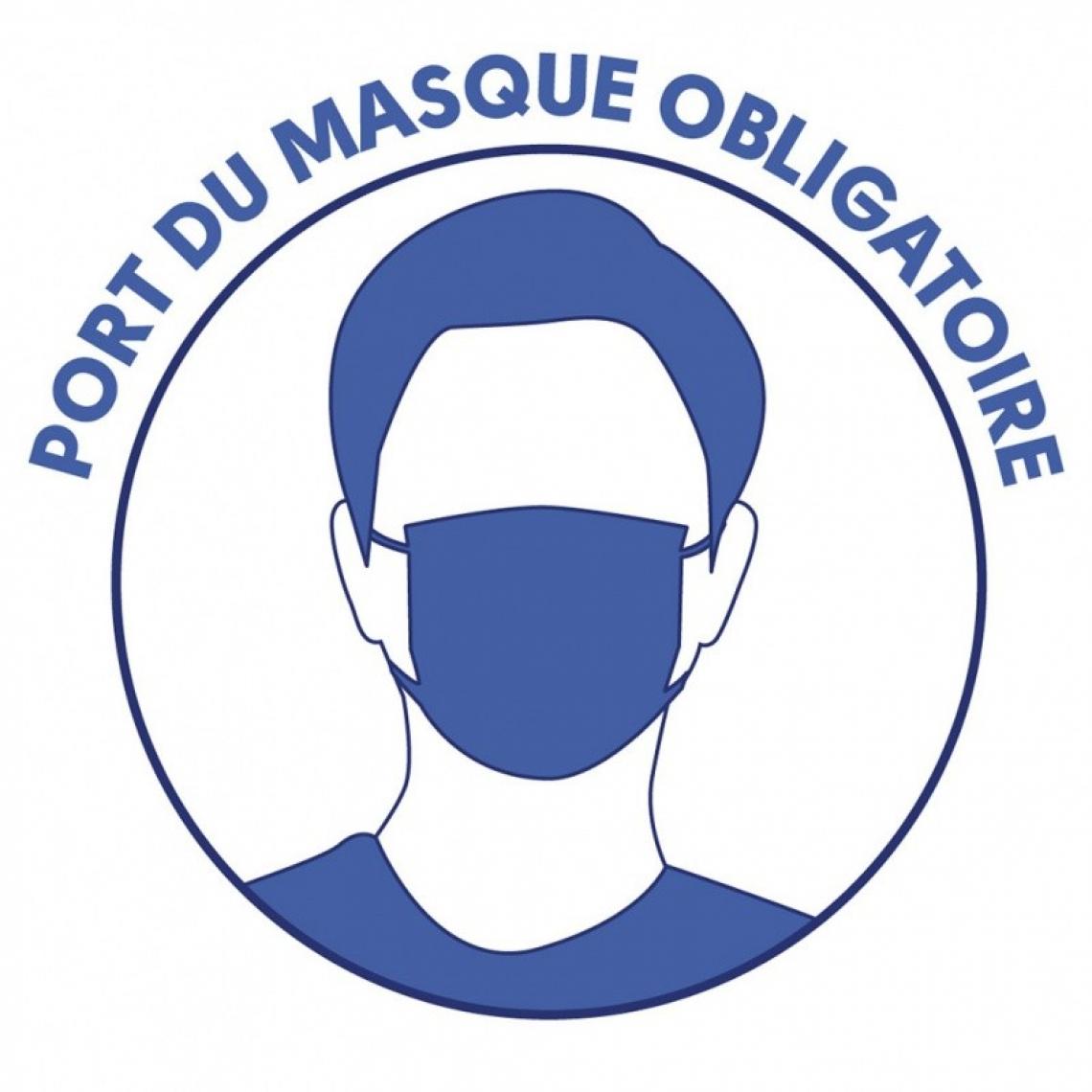 Port du masque obligatoire sur la voie publique et dans les lieux recevant du public sur toute la commune de Saint-Chély-d'Apcher du 12 au 31 août 2021. #lozere #saintchelydapcher #TousAntiCovid #masque