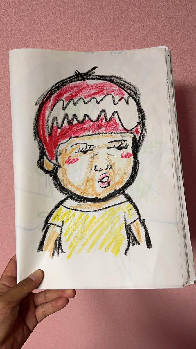 wazmyDryuzzy's tweet photo. うちの娘の似顔絵を描いていてスタア学園のコキジに似てることに気づいてしまったお盆でguess

#コキジ　#スタア学園 https://t.co/BceqVBrJt8