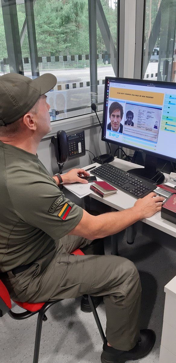 A big thank you to all who participated in our field test last week, where the <a href="/d4_fly/">D4FLY</a> technologies to help identify forged documents and violations of the #bordercrossing procedure were tested on the Lithuanian land border.
Read more about our tools d4fly.eu