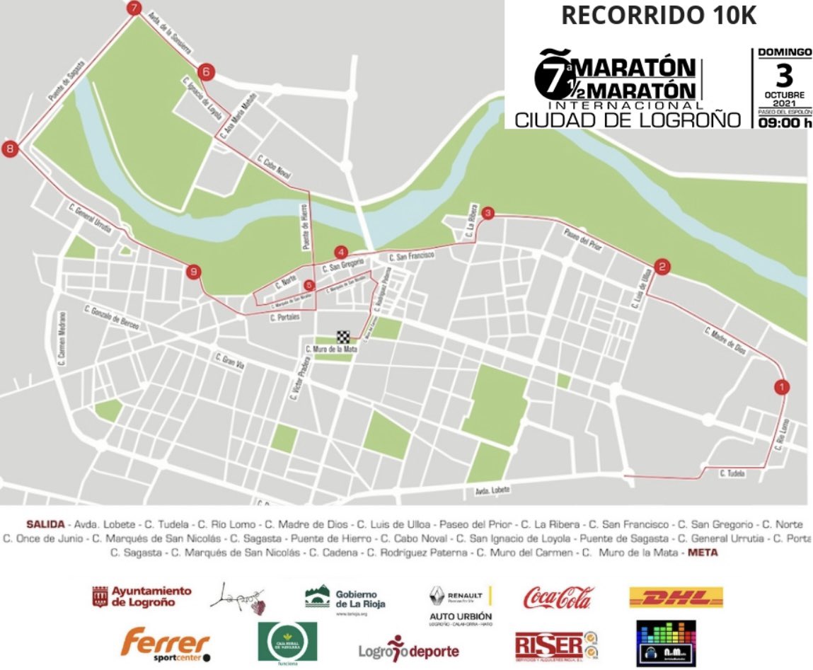 FerrerSport's tweet photo. Aquí os dejamos los recorridos de #maratonlogrono en sus tres disciplinas:
✅maraton
✅media maratón
✅10k
Todas las distancias homologadas por la RFEA
Todavía no tienes plan para el 3 de octubre??👇👇👇 https://t.co/YwqK9dIEza