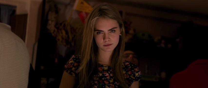 Happy to Cara Delevingne. 