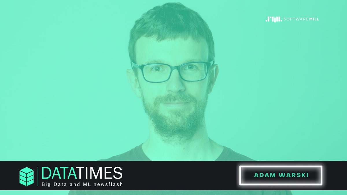 softwaremill's tweet photo. Meet the engineers behind the Data Times project!
@adamwarski - CTO at SoftwareMill, #Scala and distributed systems expert.
Join #DataTimes and get monthly recommendations from Adam & the team https://t.co/buhWQyyZdW https://t.co/qeSLhtxvOF
