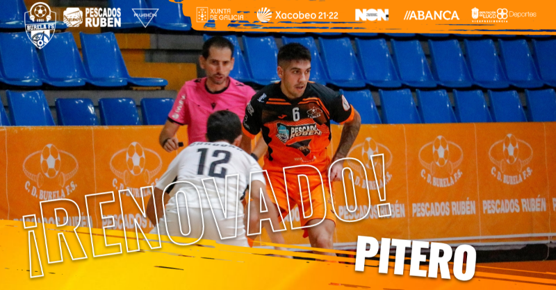 burelafs's tweet photo. 👏𝗢𝗙𝗜𝗖𝗜𝗔𝗟 | @Piiterolo6, una #XoiaLaranxa que renueva hasta 2⃣0⃣2⃣3⃣

🗣️ “Éste es mi hogar. Llevo en esta familia desde pequeño y estoy muy contento por tener la posibilidad de continuar y seguir dando lo mejor de mí en este club”

#Burela #Futsal #SomosFutsal