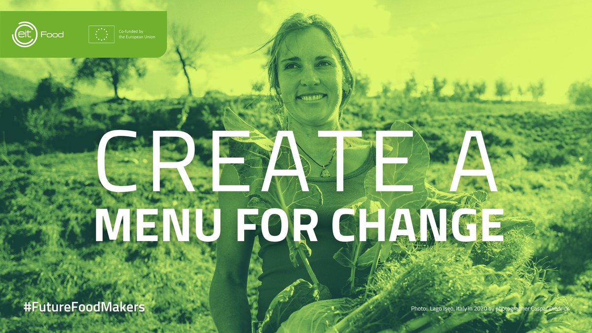 GreenhouseComms's tweet photo. In this Decade of Action to deliver the #SDGs, the next generation deserves a voice.🗣️ 

On this #InternationalYouthDay, find out how 18-24 year olds can become one of @EITFood's 10 #FutureFoodMakers to deliver a #MenuForChange to the food industry: https://t.co/yUkgcsrvt5 https://t.co/Aq79qtUf0J