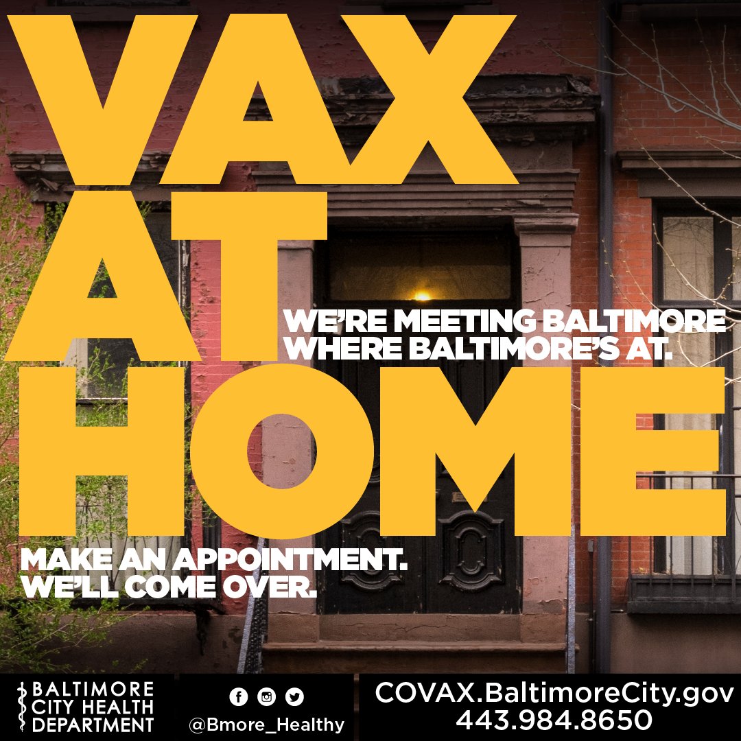 Baltimore City Health Department (BCHD) tweet media