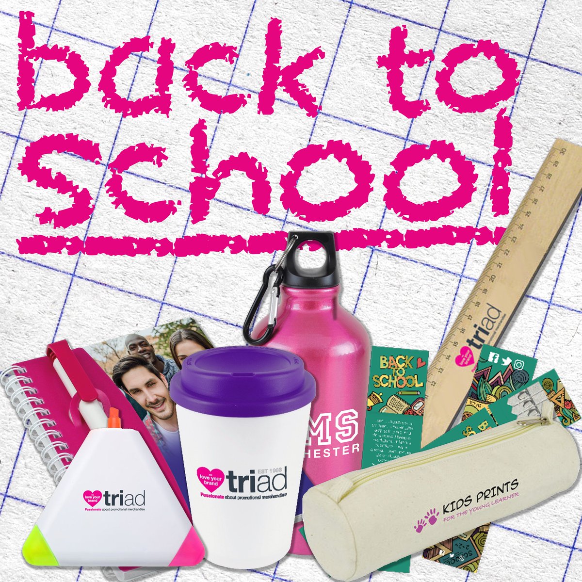 🌟 #BACKTOSCHOOL 🌟

New promotional items🏫📚
Stock your schoolbag with our branded pens, pencils and notebooks ✒️✏️ and keep hydrated with a wide range of bottles and travel mugs🍶☕️

Contact us:
📧sales@triaduk.co.uk
📞01260 278657
#schoolsupplies #GCSEs2021 #weloveyourbrand