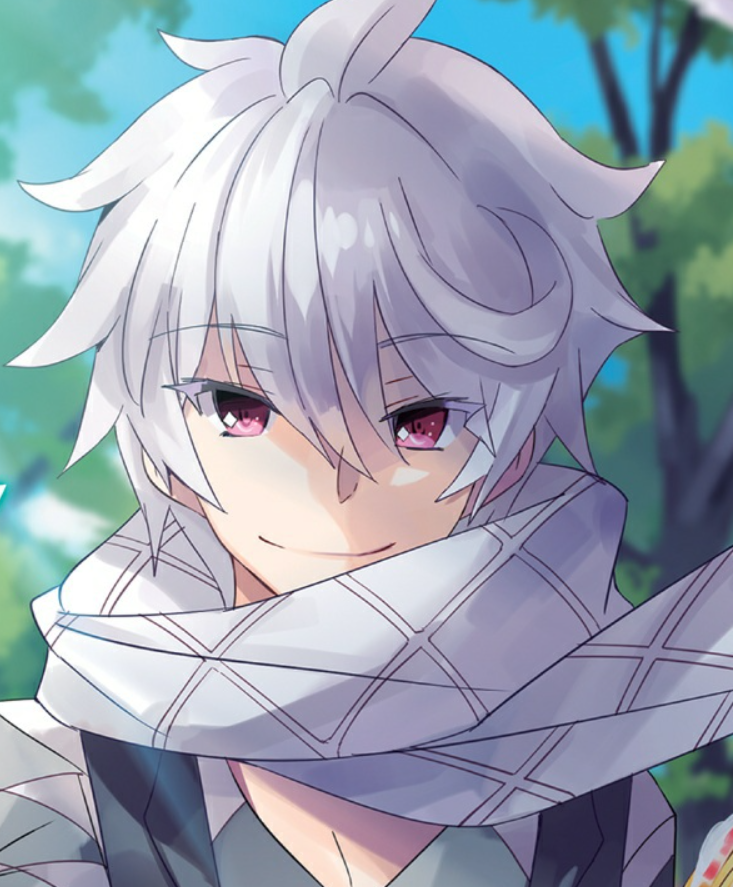 Daily White Haired Charas on X: The white haired boy of the day is Ende  from Isekai wa Smartphone to Tomo ni. ✨  / X