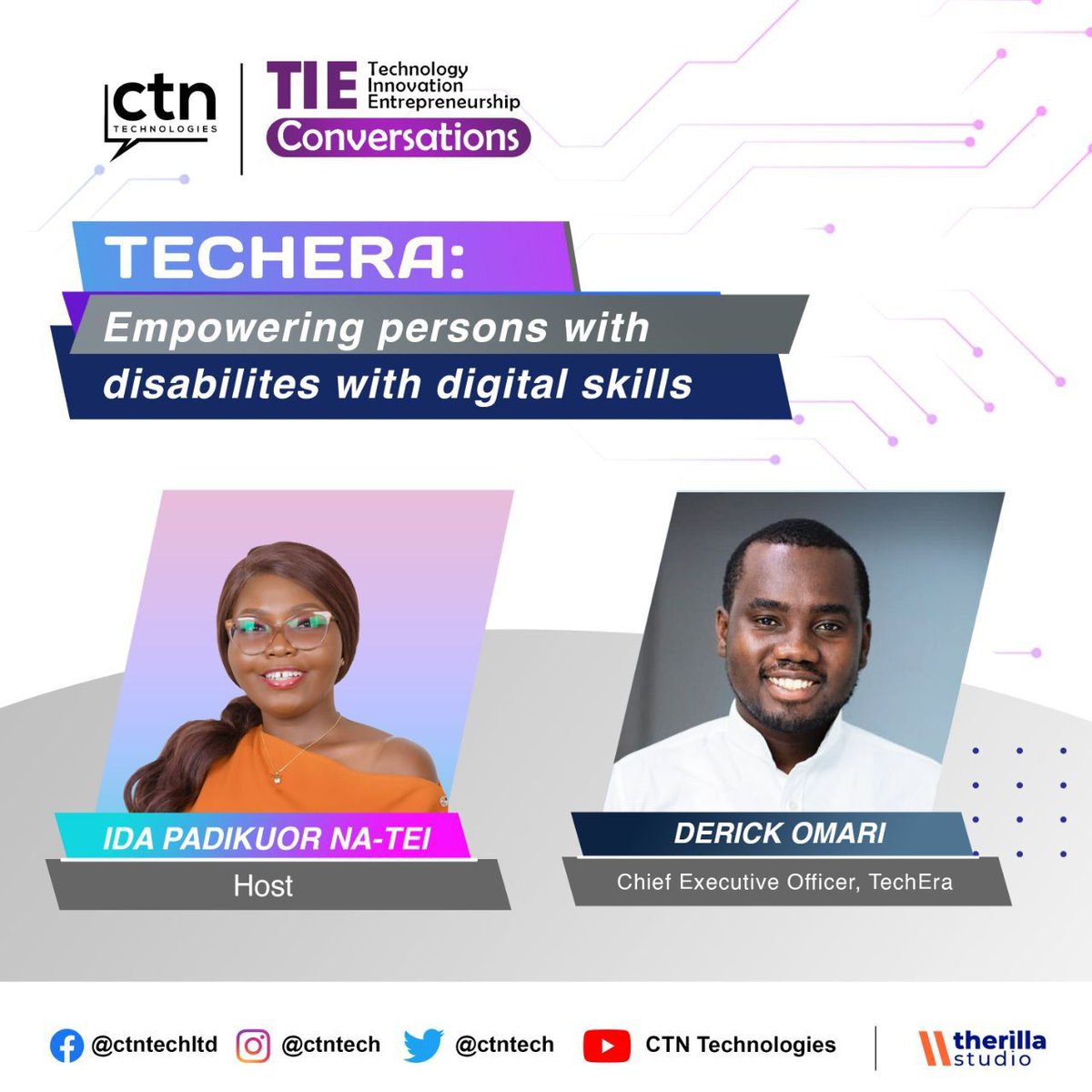 IdaPadikuor's tweet photo. Did you know that there are softwares that allow  the blind to use laptops, WhatsApp and other social media platforms?

Find out more in this episode of TIE Conversations with @techeraafrica. @DerickOmari 
Click on the link below to watch and subscribe. 
https://t.co/lTbSd8jb2I https://t.co/6NdB74UipD