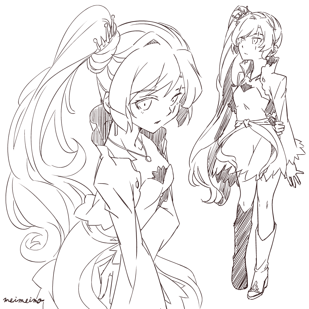 meimeimo_rwby's tweet photo. れんしう https://t.co/V716ImRXLI