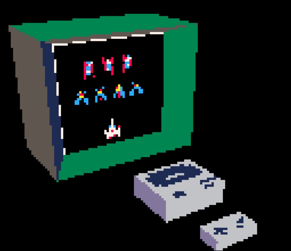 PixSpaces's tweet photo. Recently made this improvised version of my earlier PicoCAD model in blender. Galgaception v2.0, lol!
#lowpoly #blender #picocad #indiedev #galga #RetroGaming https://t.co/KEP38K4ttg