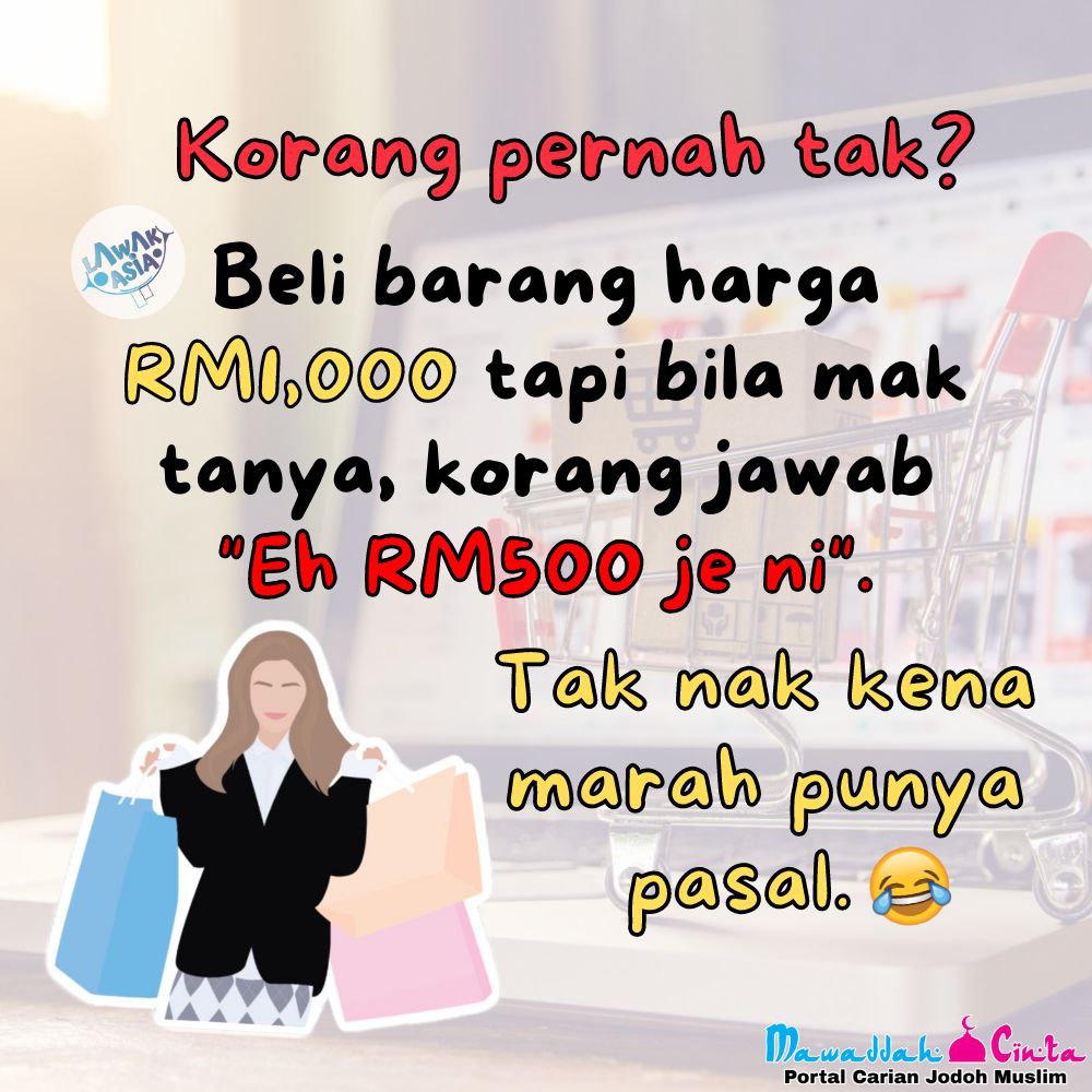 Kalau mak tahu, terpaksalah tadah telinga 😂 #Mak #Anak #Beleter #PPKP  #LawakAsia #cikpa, image size:1000x1000