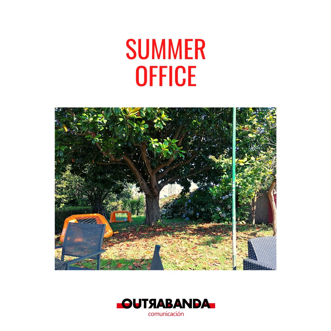 OUTRABANDAcom's tweet photo. > Despacho de verano 2021
> Summer office 2021
> Escritorio de verán 2021
.
.
.
#Outrabanda
#Comunicación
#WorkAreas https://t.co/OEQhqNWLMY