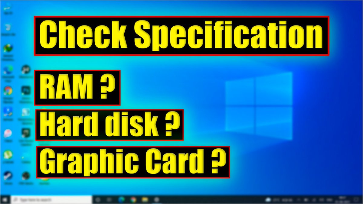 MohitTGF's tweet image. 4 Ways to Check System Specs on Windows 10 and 11 !! youtu.be/4gzIar12mGI via @YouTube #Pctricks #Pchacks