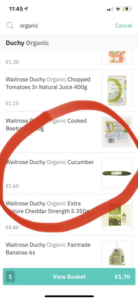 V_Simos's tweet photo. @waitrose is there a reason why you’re overpricing your products on @Deliveroo?

 @WhichUK @CitizensAdvice https://t.co/clOWj55riQ