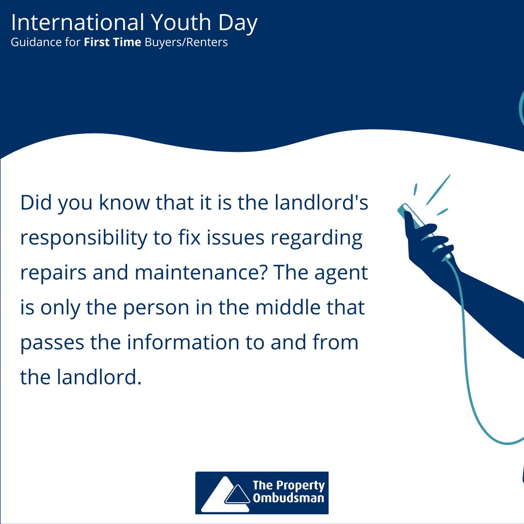 TPOmb's tweet image. Did you know that it is the landlord's responsibility to fix issues regarding repairs and maintenance? The agent is only the person in the middle that passes the information to and from the landlord. 💡🛠️ Click here for more info: tpos.co.uk/images/Codes_2…