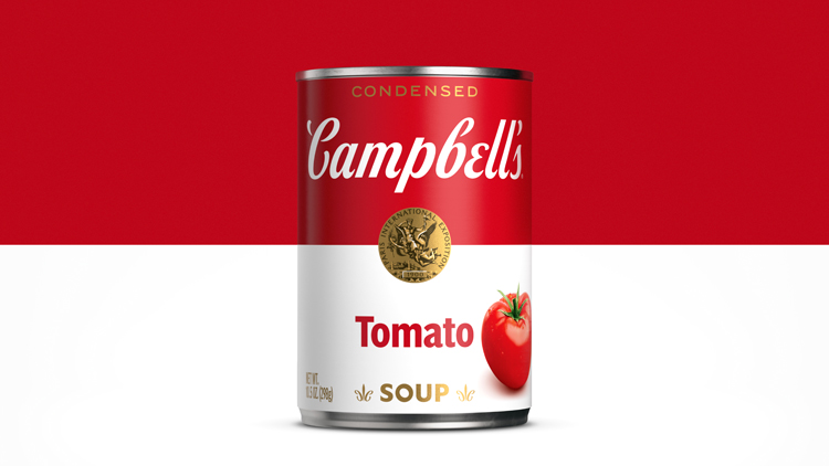 Design_Week's tweet photo. What do you think of Campbell's Soup's new look, courtesy of Turner Duckworth? https://t.co/s1vBZPjRV6 https://t.co/oWM5sgLjKR