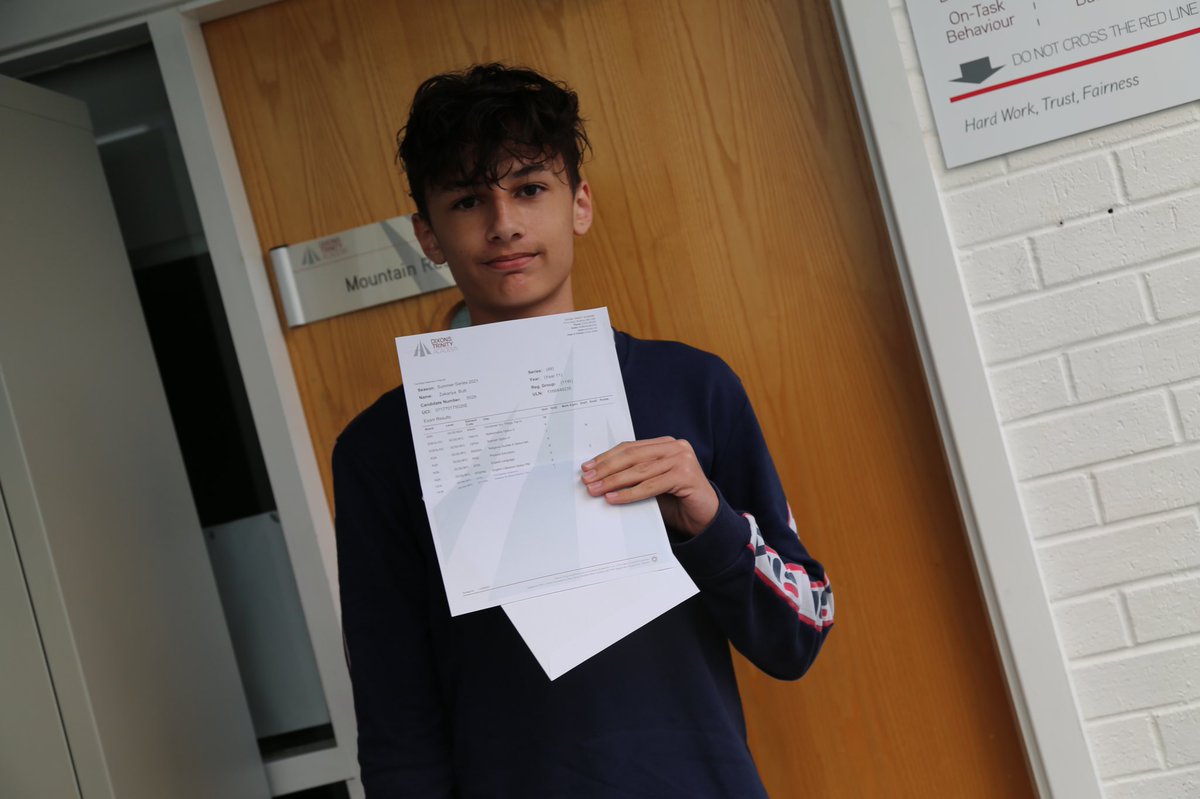 Lots of smiles this morning. Well done Year 11! <a href="/DixonsTA/">Dixons Trinity Academy</a>