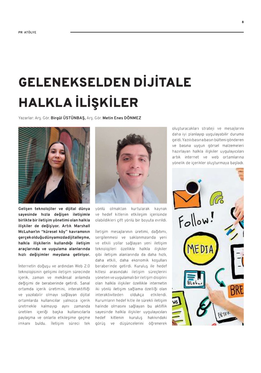 İAÜ PR Atölye tweet media
