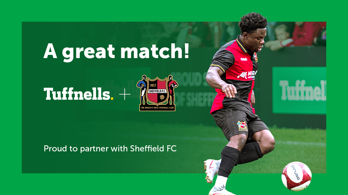 Tuffnells (@tuffnells) on Twitter photo We are thrilled to announce our partnership with <a href="/sheffieldfc/">Sheffield Football Club</a> - The World’s First Football Club - as stadium sponsor for the 21/22 season. We are thrilled to announce our partnership with <a href="/sheffieldfc/">Sheffield Football Club</a> - The World’s First Football Club - as stadium sponsor for the 21/22 season.