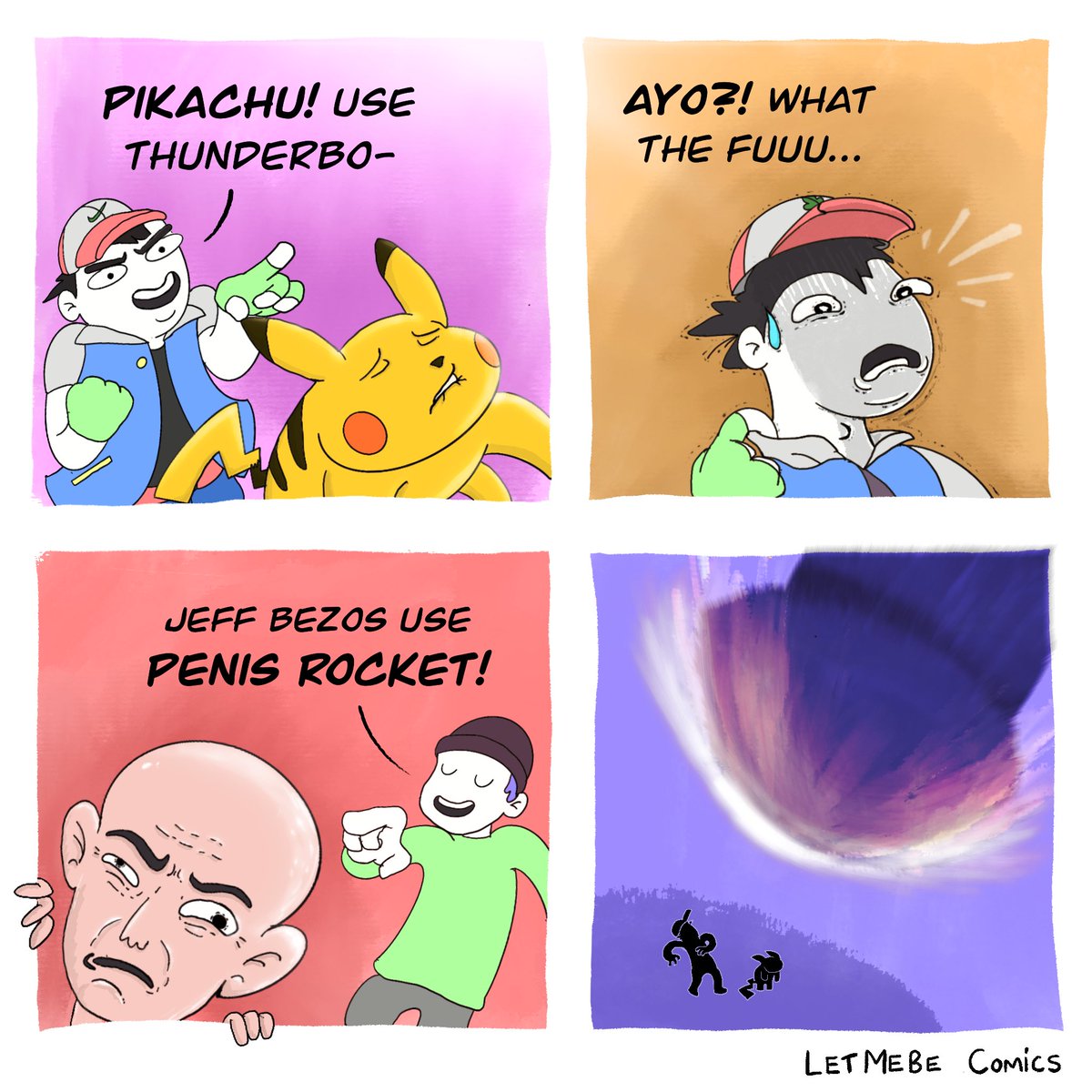 letmebe_comics's tweet photo. Gotta Jeff ‘Em All!

#JeffBezos #Pokemon https://t.co/Rk0oCN4Ivw