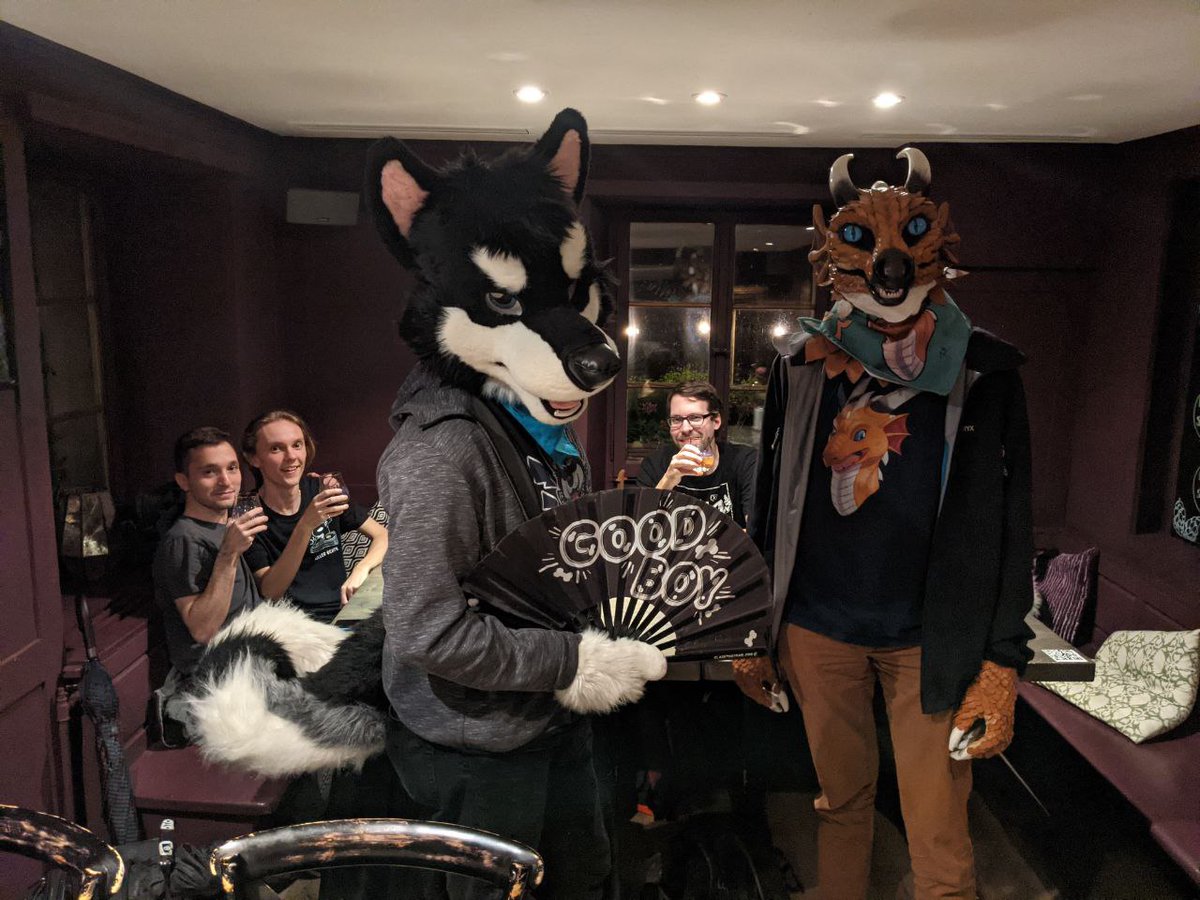 AndrewTheFoxy's tweet photo. Also a really nice beer-meet in the evening at Zurich, in a really neat bar :3
At Fork &amp; Bottle in Zurich https://t.co/FgqxnGCtMX
