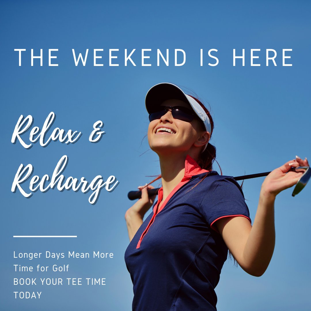 The weekend is here! Longer days this summer means there are more tee times to choose from! Be sure to book online washtenawgolfclub.com