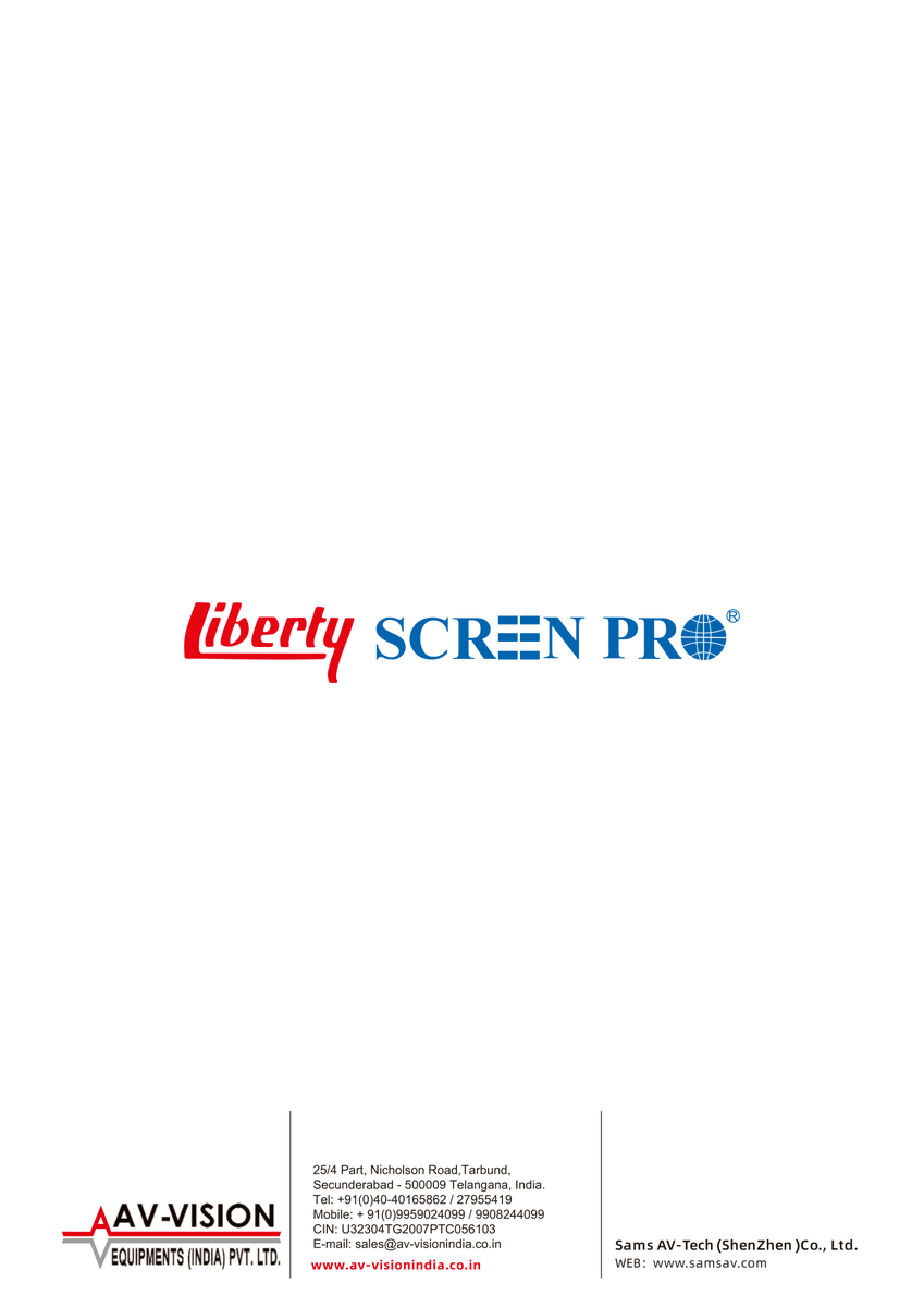AVVisionIndia's tweet photo. ‘LIBERTY SCREEN PRO Zergion’ Home Cinema Fixed Frame CLR Screen (for UST Projector) – AZ. https://t.co/W0HZWu26yf