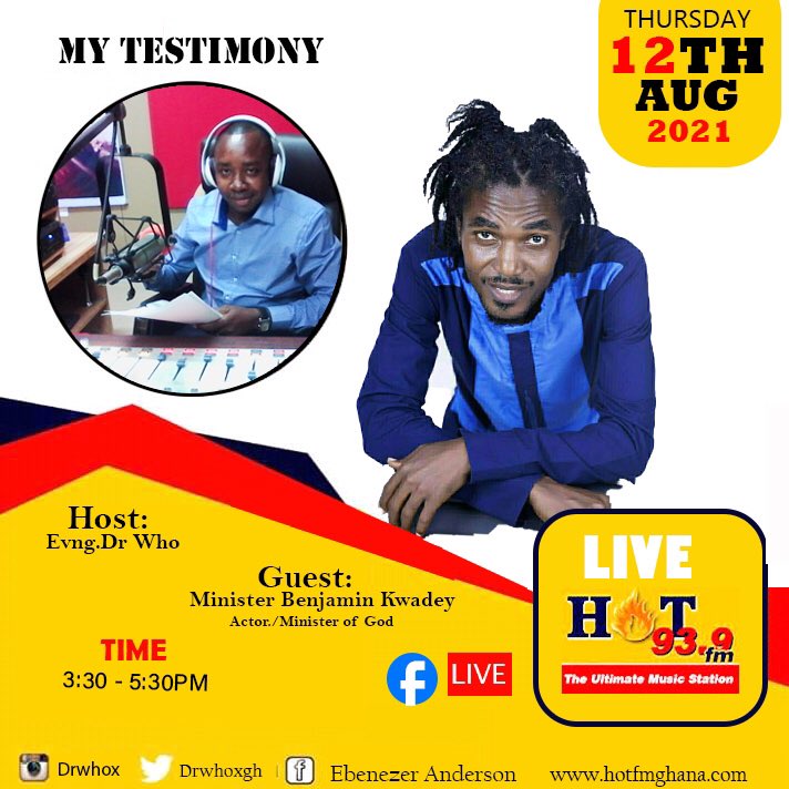 drwhoxgh's tweet photo. @BenjaminKwadey Don’t be late catch the vibe and the jive Always remember that God will surely finish what he has began in your life...
#Madansi Die nie
#TeamEvng.DrWho
#RushHour
#Hot93.9Fm https://t.co/cSlYwx7LYG