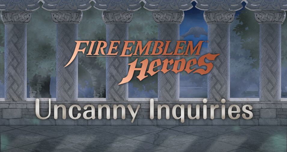 FE_Heroes_EN's tweet photo. There's a commotion in Askr's castle, and, rumor has it, there have been spooky sounds coming from within! It's up to you, summoners, to send Gatekeeper, Marianne, Marth, and Eirika to find the source! The investigation begins here! #FEHUncannyInquiries

https://t.co/Yv8kVPM1gP https://t.co/9X0NoiQVLf