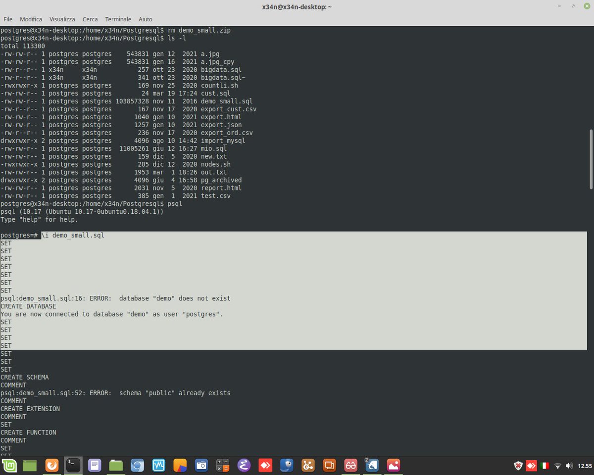 ivanonatalini68's tweet image. Postgresql Migration.
How to import Database with file &apos;sql&apos; and psql command.

#postgresql #psql #pgsql #dba #database #query #sql #backend #aws #migration #cloud