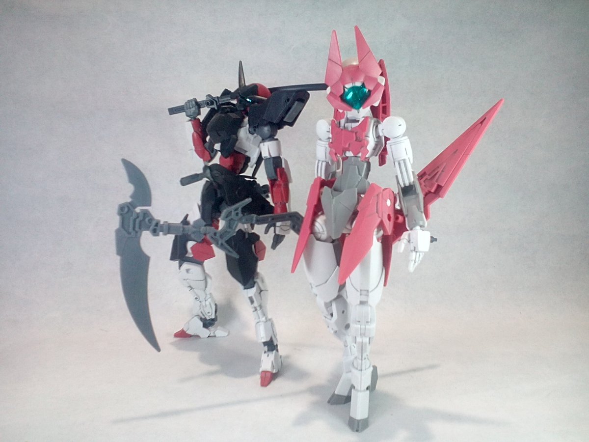 宝条 帝 On Twitter 30mm スピナティア アサシン仕様を作成しました 初めて30mm女性型を作ってみたけど安定してストレスなくグリグリ動かす事が出来てよき 不満があるとすれば目のクリアパーツのピンの位置くらいですかね 30mm 週末紹介