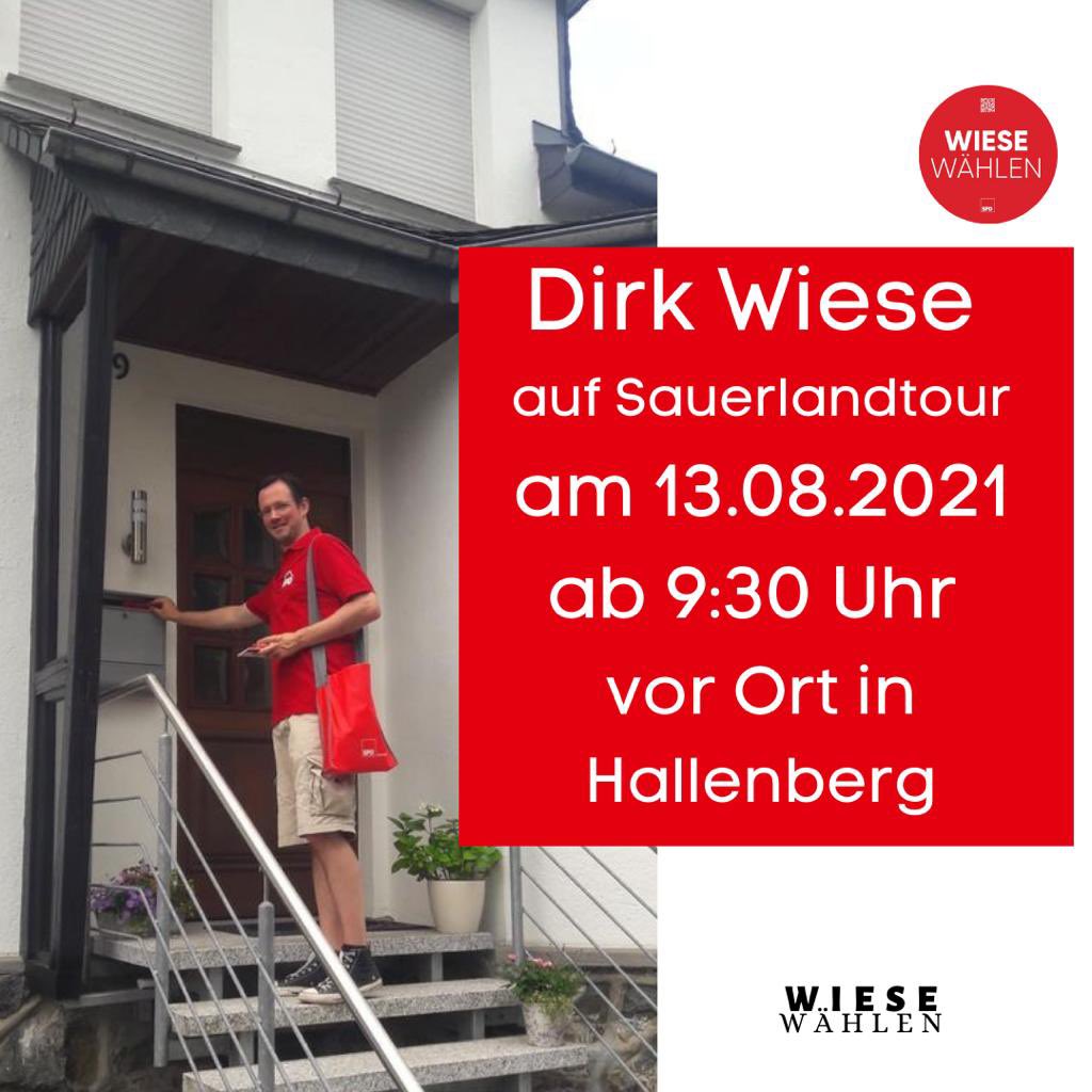 DirkWieseSPD's tweet image. Morgen früh geht meine Sauerlandtour in #Hallenberg weiter. 😊 #sauerland
