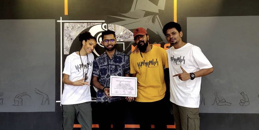 It was really a huge privilege to receive the “CERTIFICATE OF RECOGNITION” from these masters in the dancing scene.✨
Certificate from Legendary Locker Tony Gogo, Natasha Jean & Raghavan Pugazh, founder of Locking4life India.