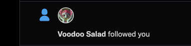 After weeks of hesitating, I decided to mint my first piece 20 min ago and I got a follow from the big @SaladVoodoo, one of the best artists out there!!! Even if it takes time to sell, this is the best start ever! Thanks a lot for the warm welcome to the NFT artist world🎡