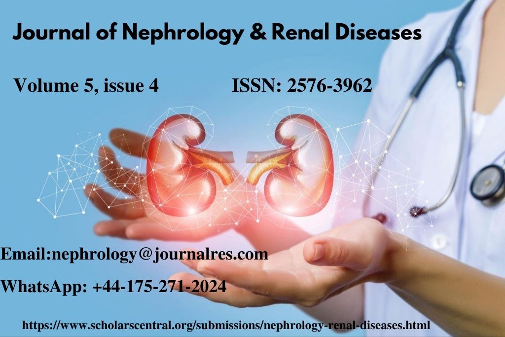 Journal of Nephrology &amp; Renal Diseases.
is now in volume 5 Issue 4.
It is Kidney related journal. If you have any research manuscripts related submit online at:  scholarscentral.org/submissions/ne…
Visit: scitechnol.com/archive-nephro…
Email id: nephrology@journalres.com