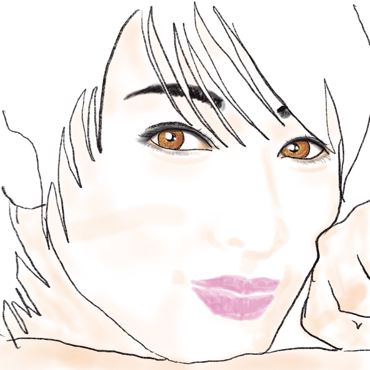 jidaishosetsu's tweet photo. そう言えば最近離婚した���だ。仕事頑張ってるわけだね。やはり女性は強い。
#吉瀬美智子　#女優　#イラスト　#似顔絵 https://t.co/SOJQYr6RsQ